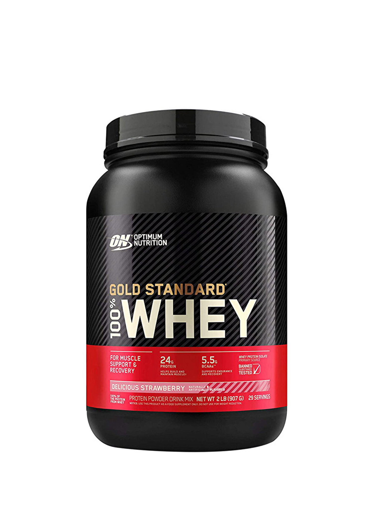 Muz Aromalı Gold Standard Whey Protein Tozu 908 gr