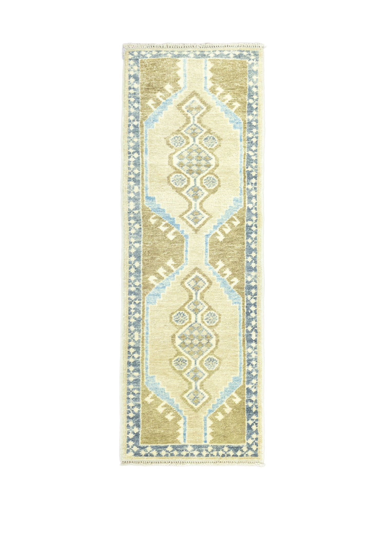 Beau Rustik Desenli El Dokuma Yolluk 59x190 cm
