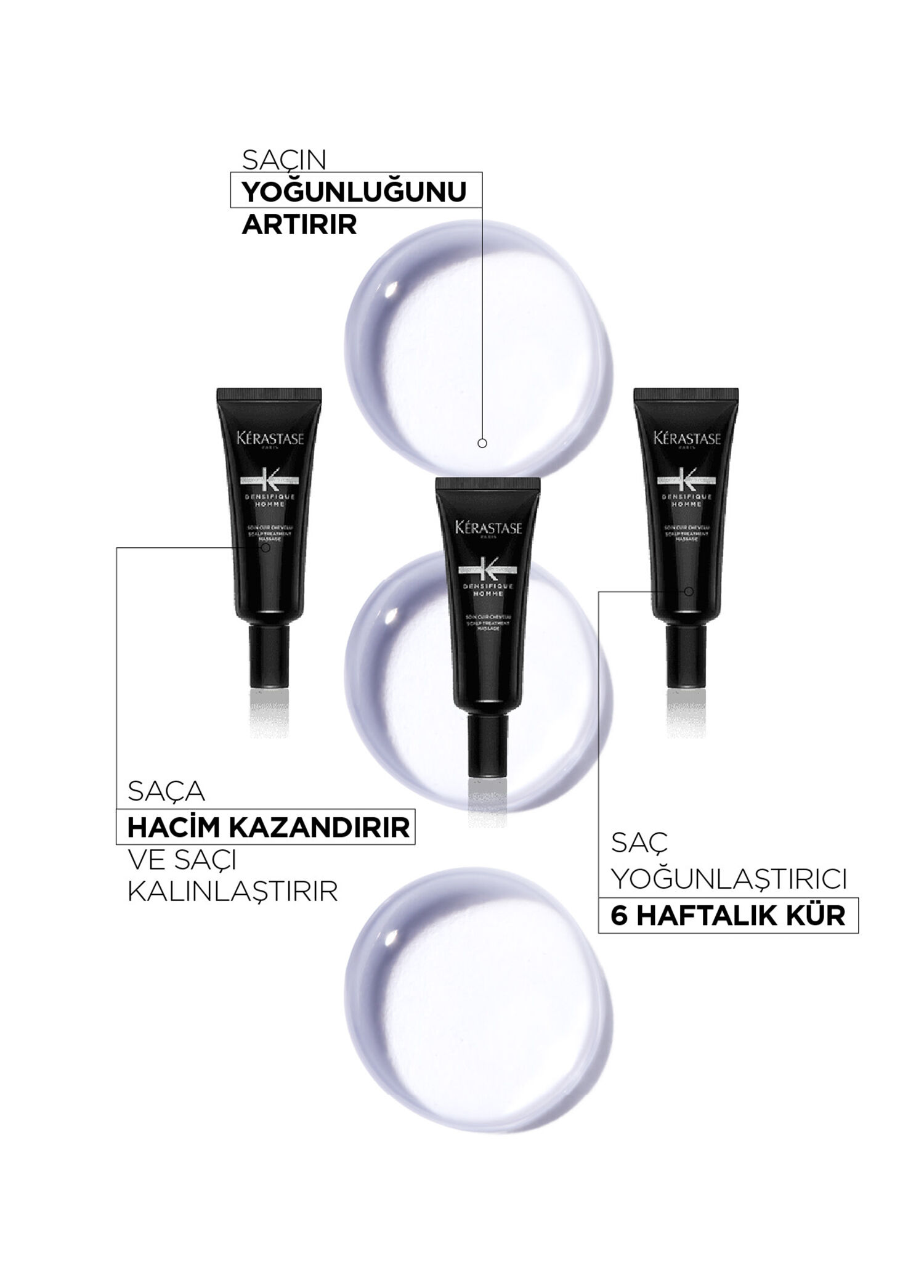 Kerastase - Densifique Homme Gel for Men Supporting New Hair