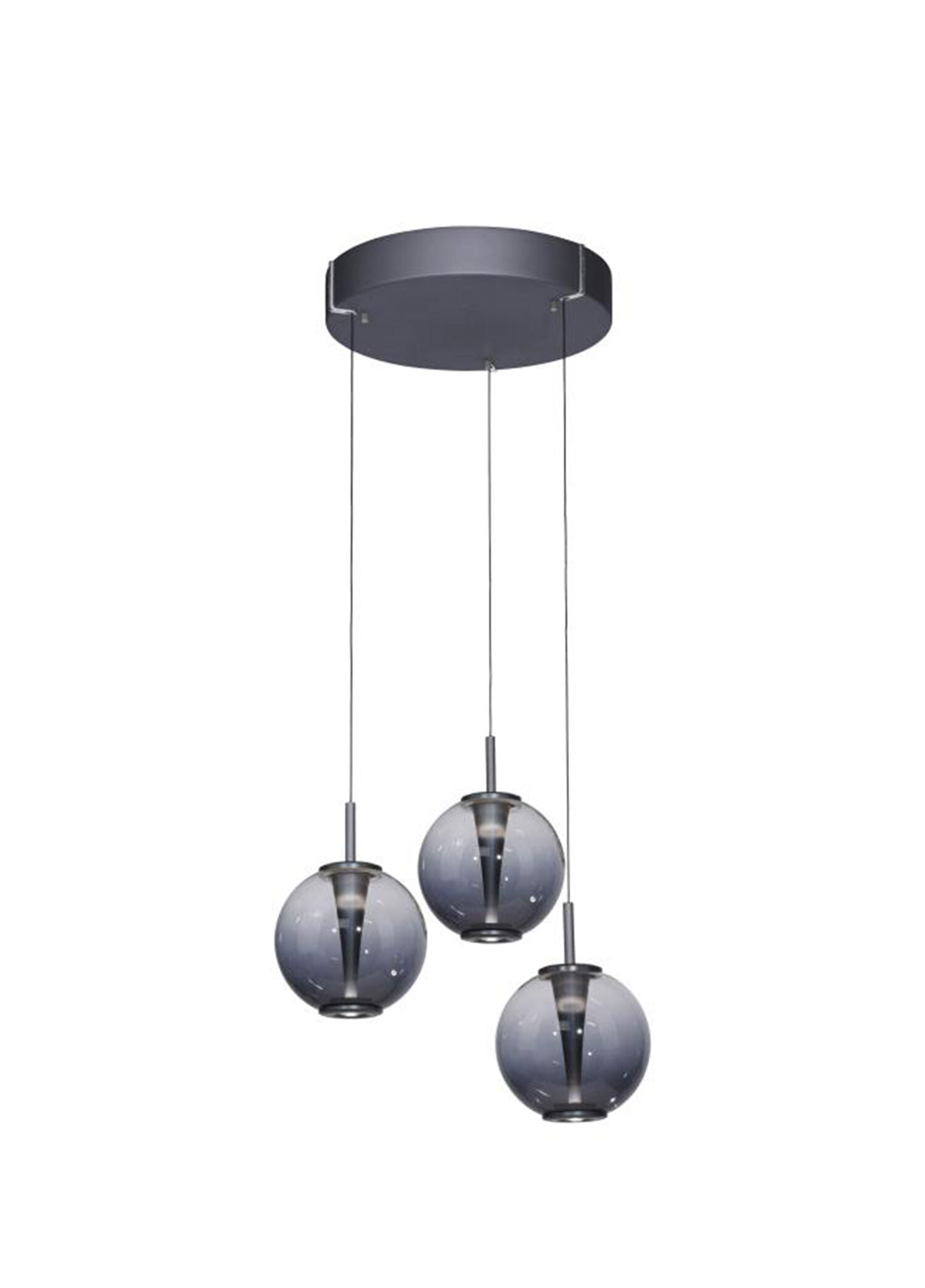 Pure E-Infinity Round Mystic Grey Sarkıt Avize