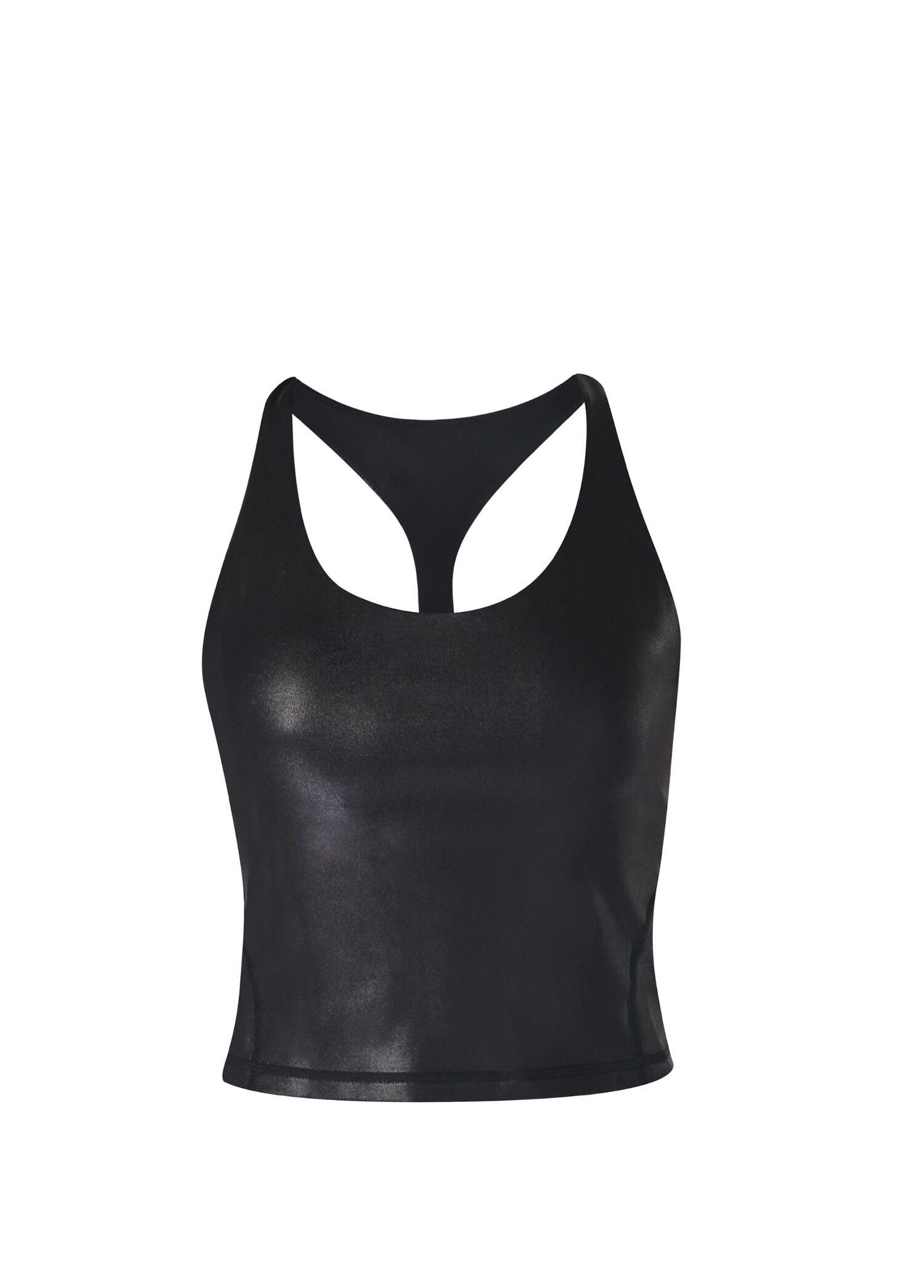 Glow Shine Siyah Kolsuz Kadın Bra Spor Atlet