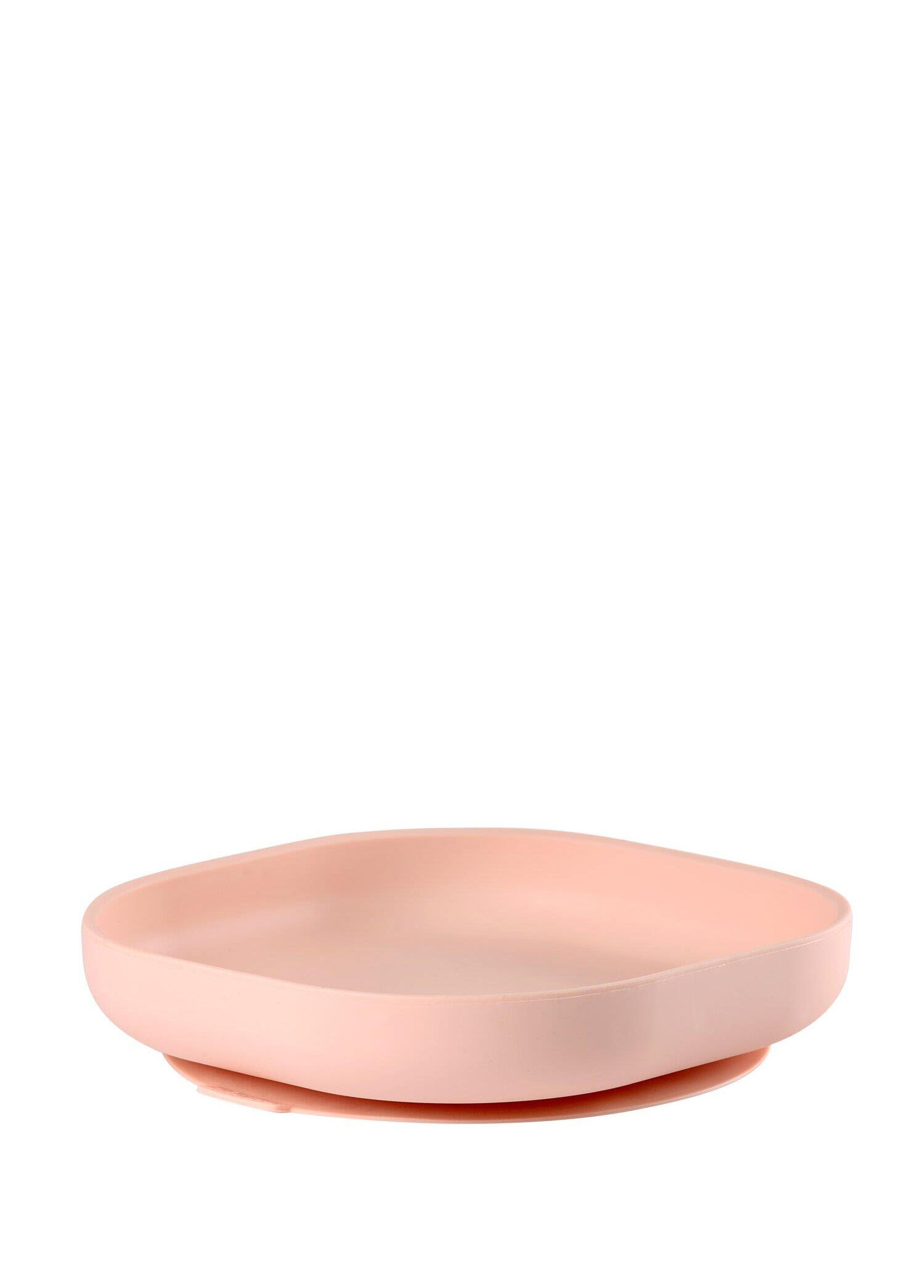 Light Pink Vakumlu Silikon Çocuk Tabağı