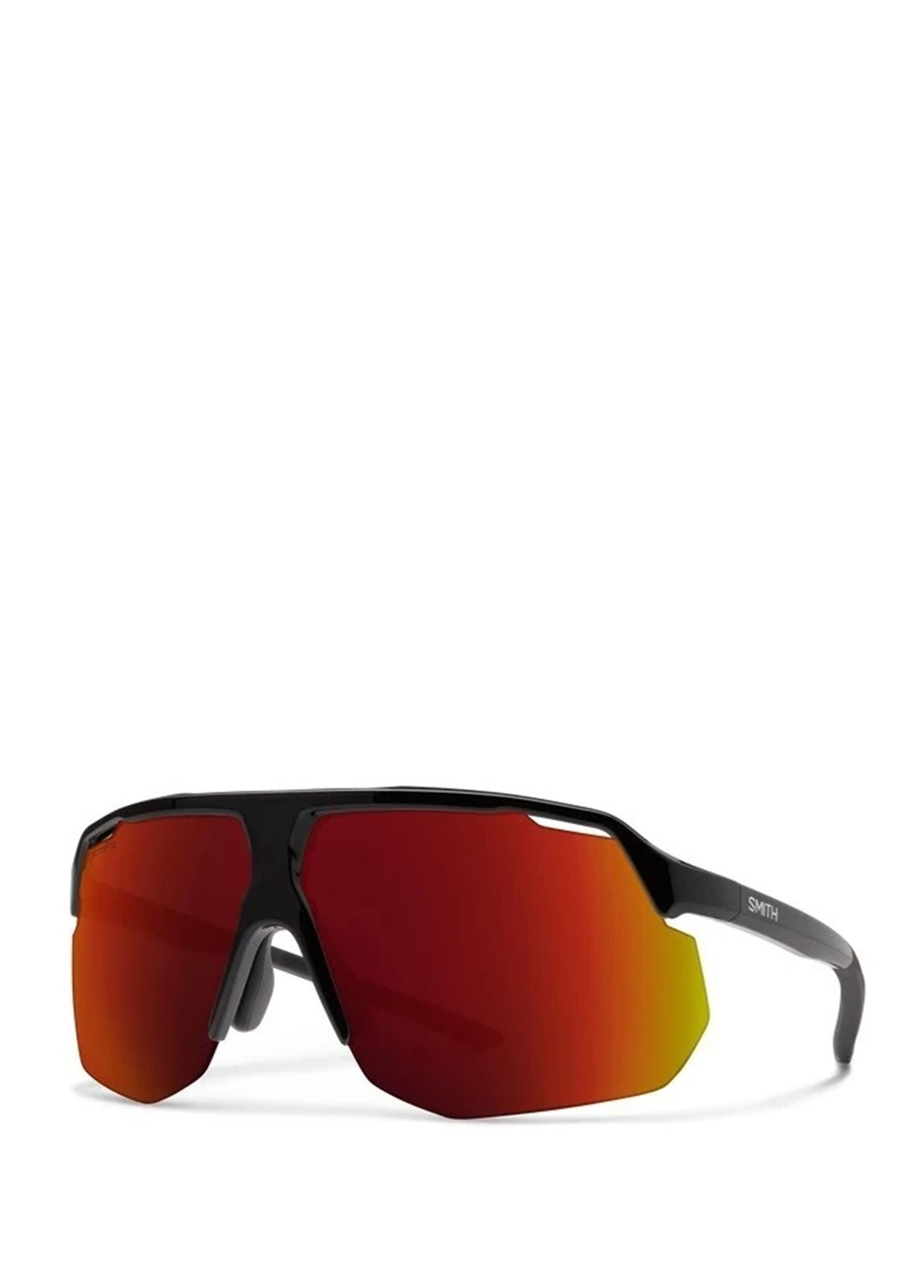 Smith - Motive Unisex Bisiklet Gözlüğü - Mat Siyah / ChromaPop Red