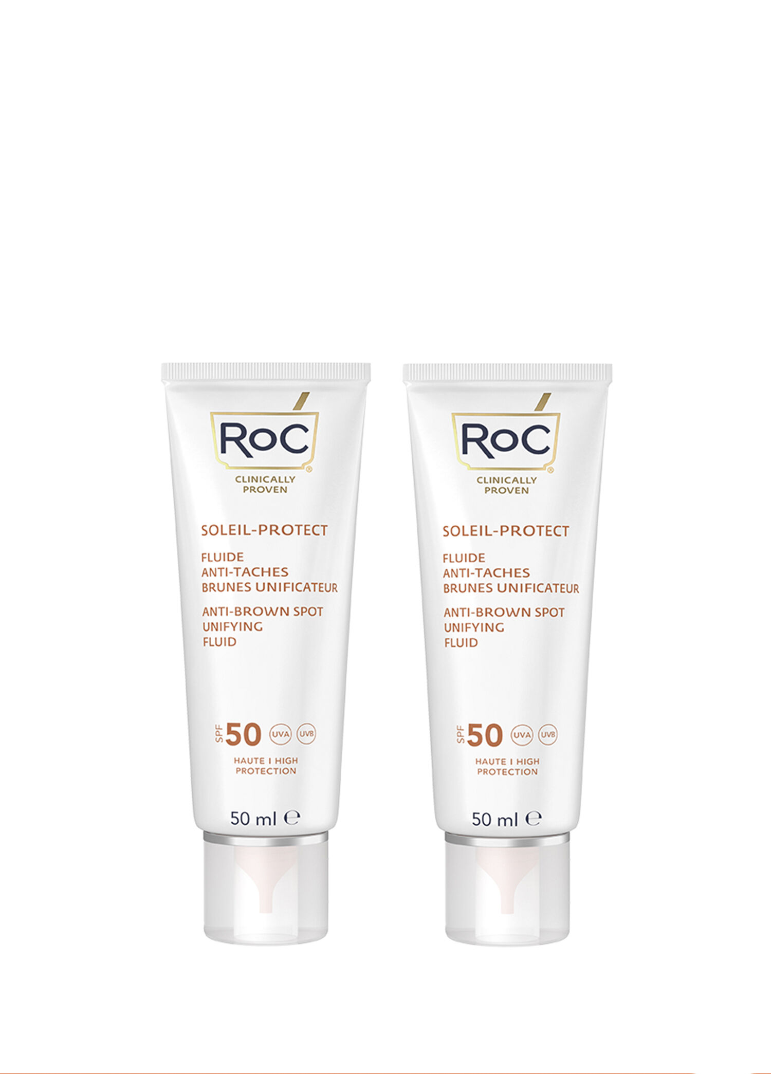 Soleil Protect SPF50+ Leke Karşıtı 2'li Yüz Güneş Kremi 50 ml