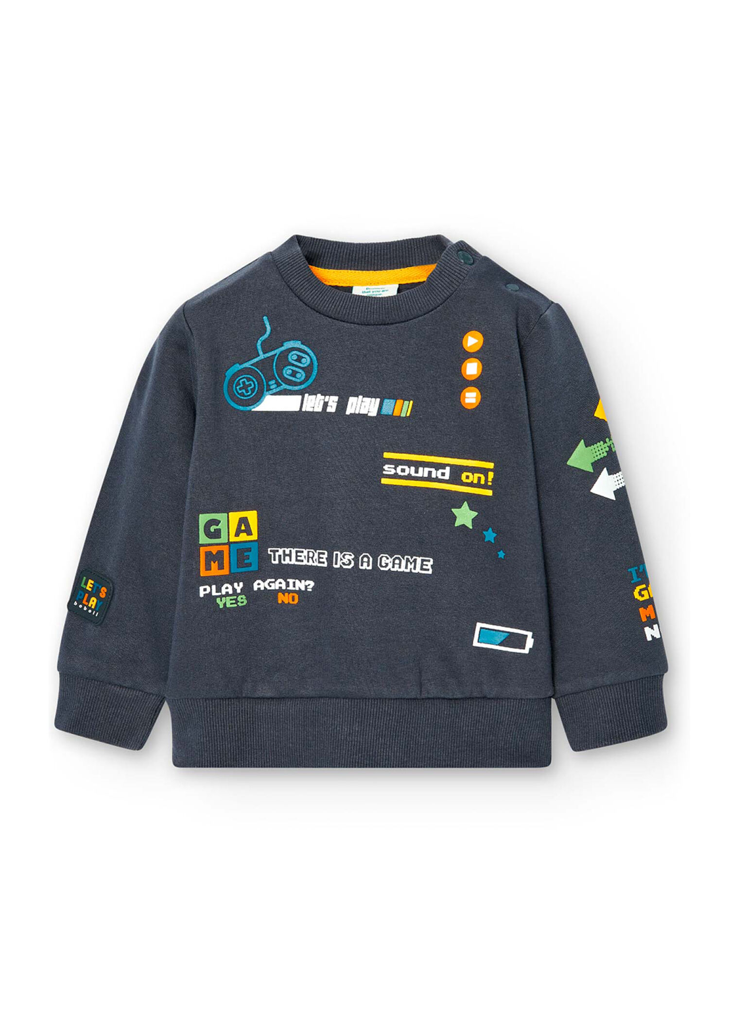 Antrasit Erkek Çocuk Sweatshirt