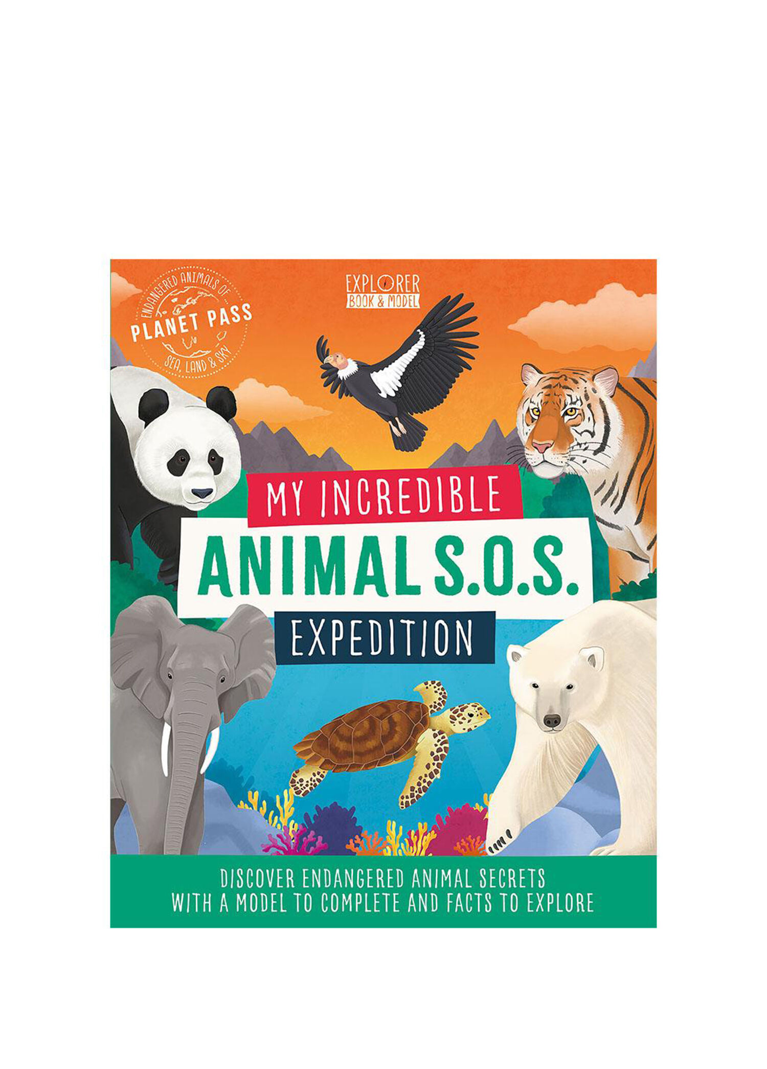 My Incredible Animal S.O.S Expedition Çocuk Yabancı Dil Aktivite Kitabı