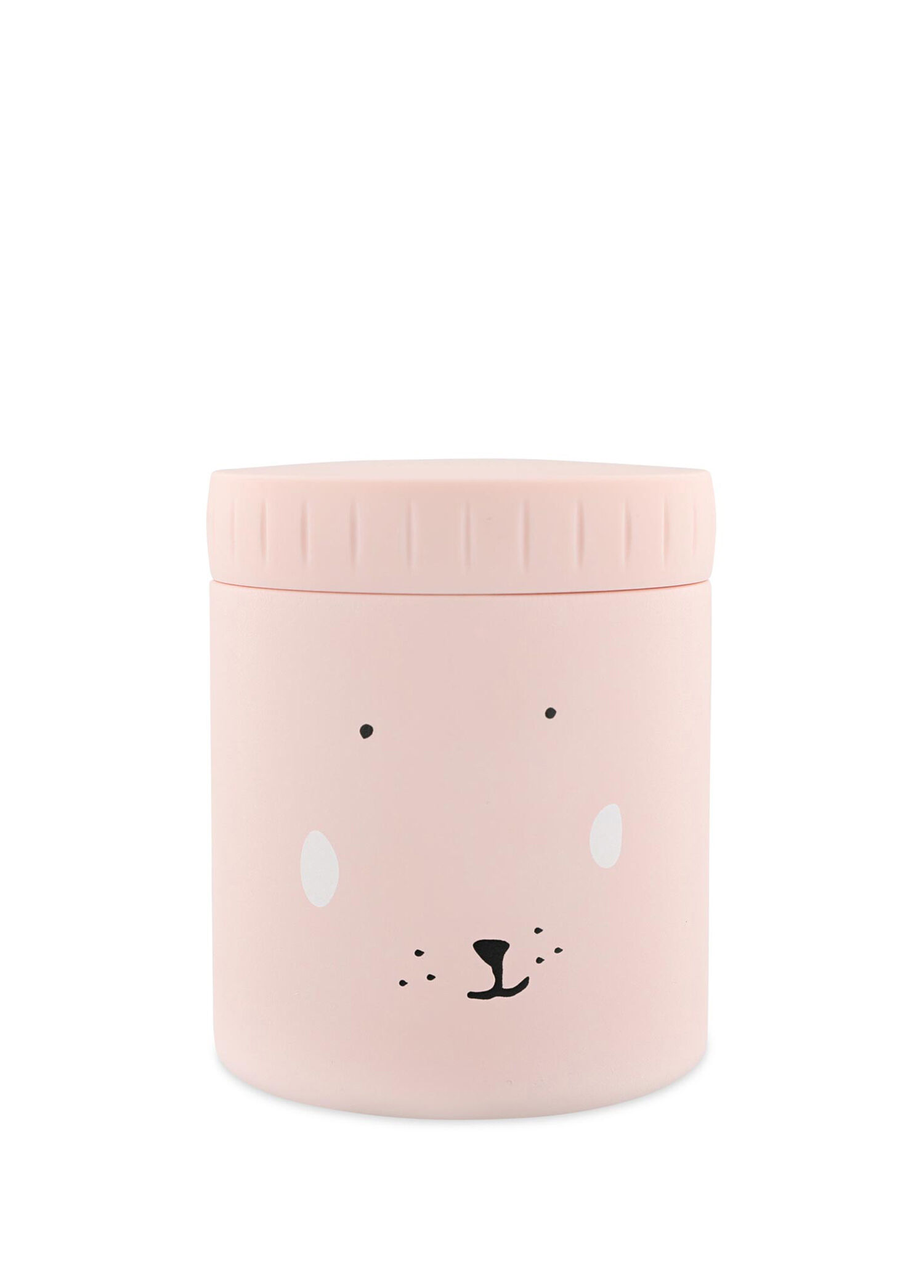 Mrs. Rabbit Pembe Çelik Termal Çocuk Mama Termosu 350 ml