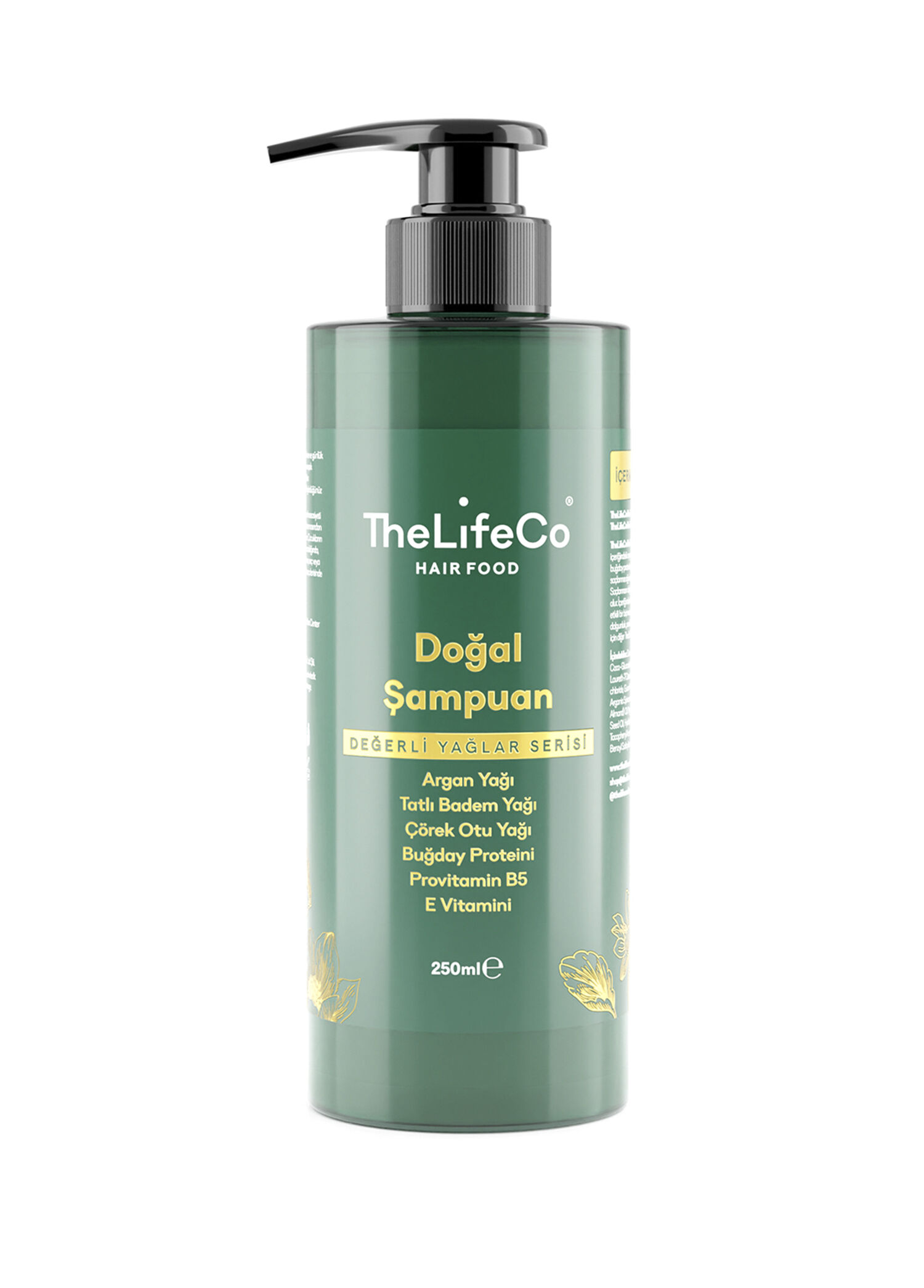 HairFood Değerli Yağlar Serisi Doğal Besleyici & Onarıcı Şampuan 250 ml