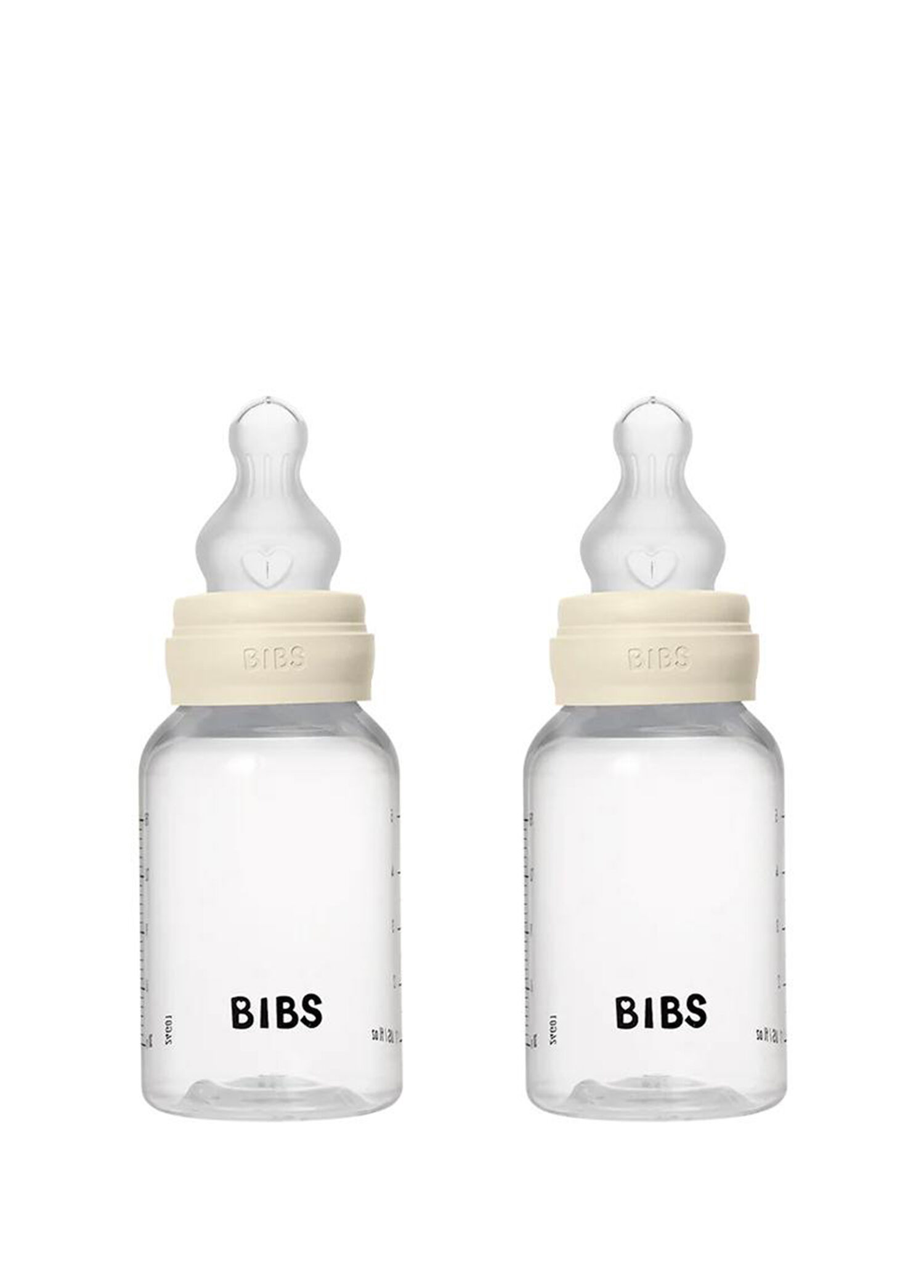Baby PP Bottle Ivory Silikon 0-6 Ay Yavaş Akış Anti-Kolik 2'li Biberon Seti 150 ml