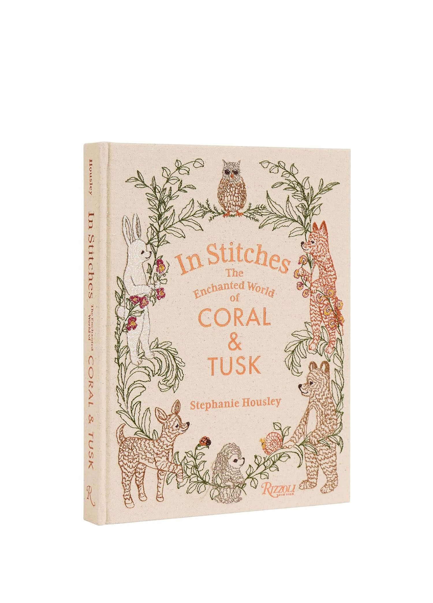 Stephanie housley coral and tusk CORAL TUSK 限定本 刺繍表紙