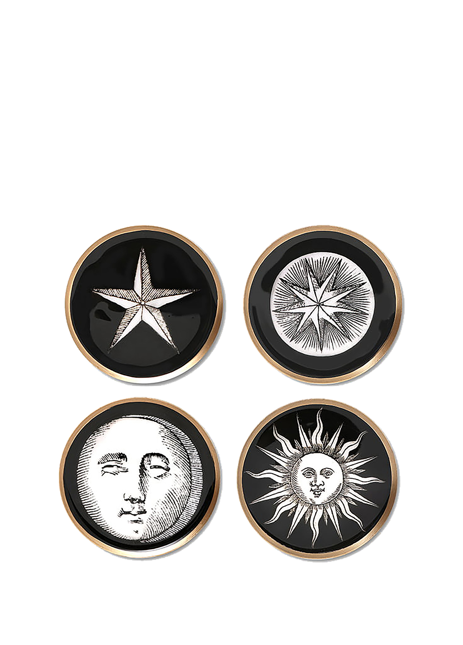 Sous Verres Astrology 4lü Bardak Altlığı Seti