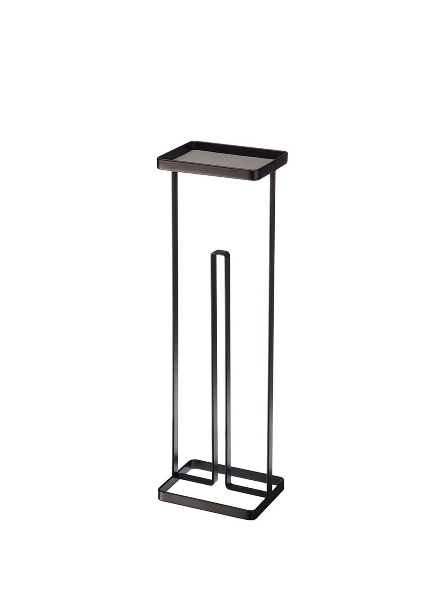 Tower Hareketli Siyah Tuvalet Kağıtlığı