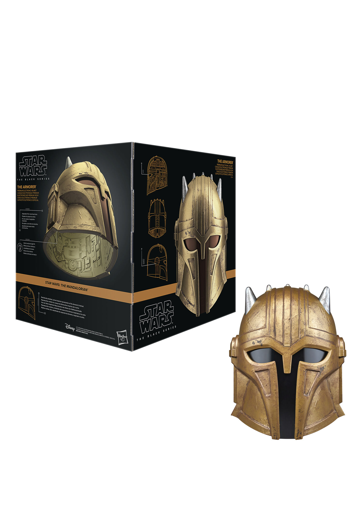 Black Series The Armorer Premium The Mandalorian Elektronik Kask