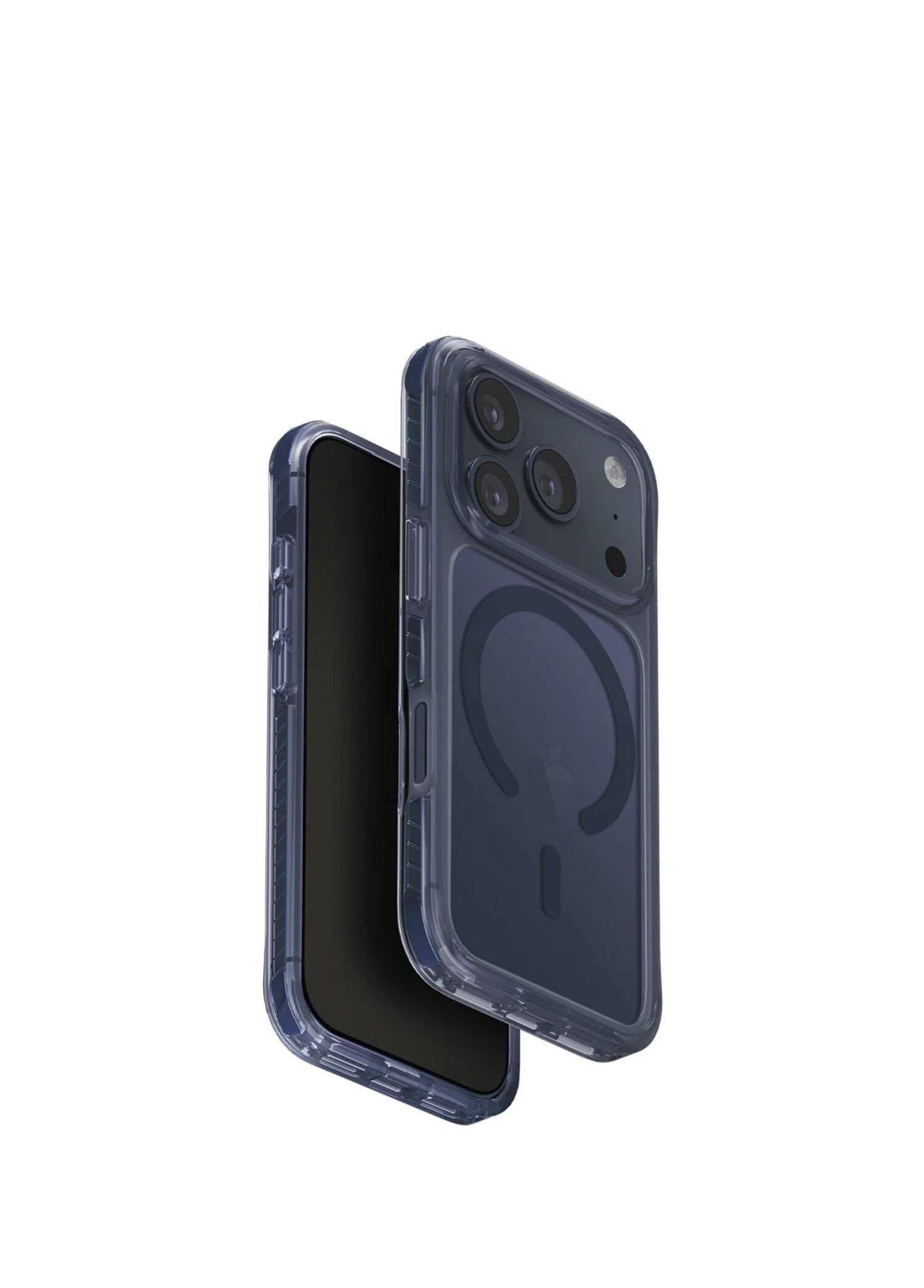 Combat iPhone 17 Pro Max Lacivert MagSafe Uyumlu Telefon Kılıfı