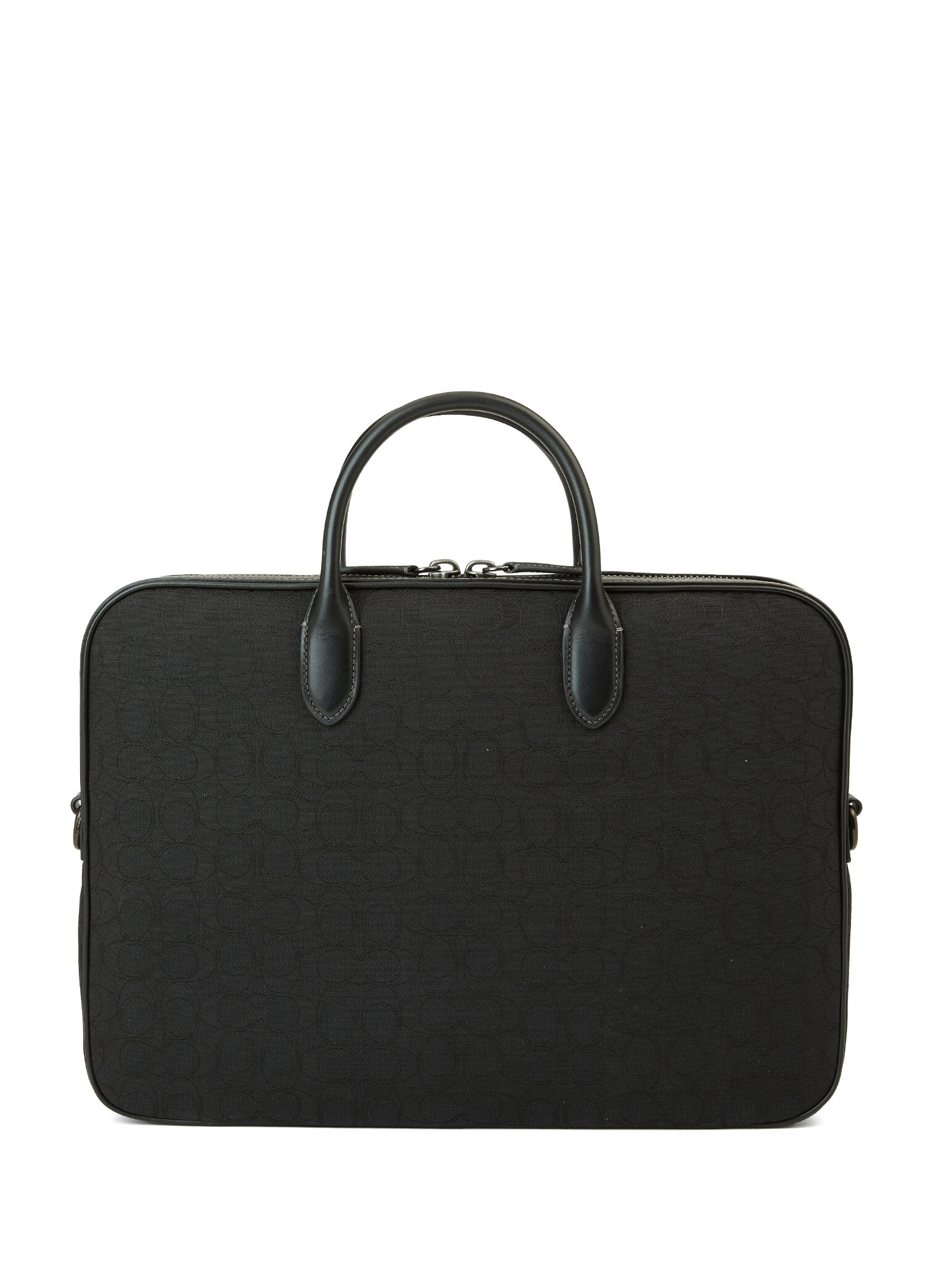 【希少】OLD COACH Dulles Bag leather black Coach Siyah Erkek Siyah Erkek Evrak Çantası 1726971 | Beymen