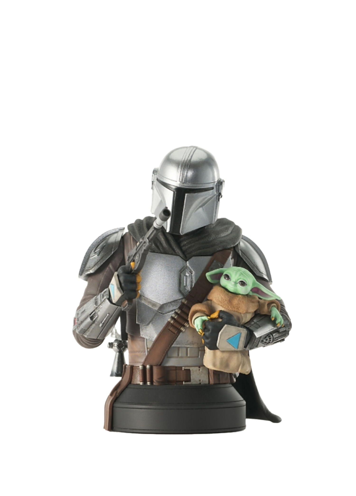 Mandalorian with Grogu 1:6 Scale Limited Edition Büst