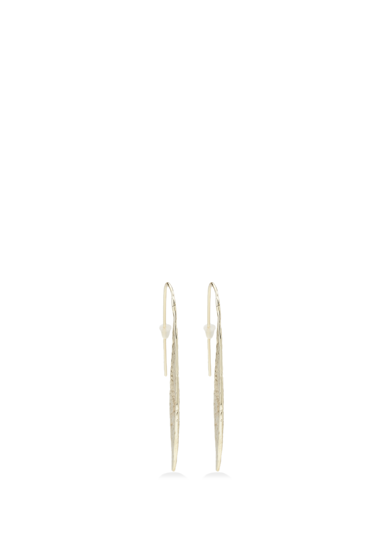 Gold Asimetrik Form Kadın Küpe_1