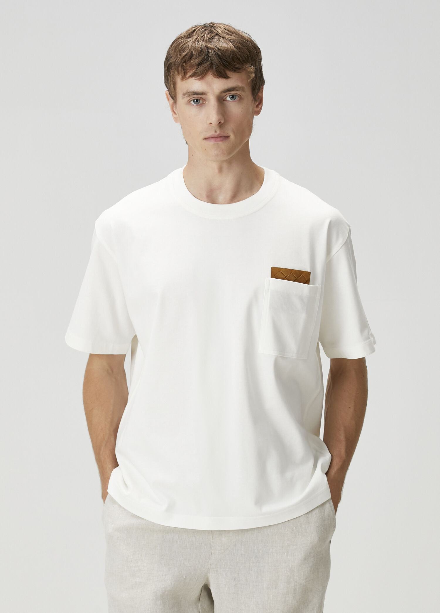 Bottega Veneta Beyaz Erkek Beyaz Basic T-shirt 1742435 | Beymen