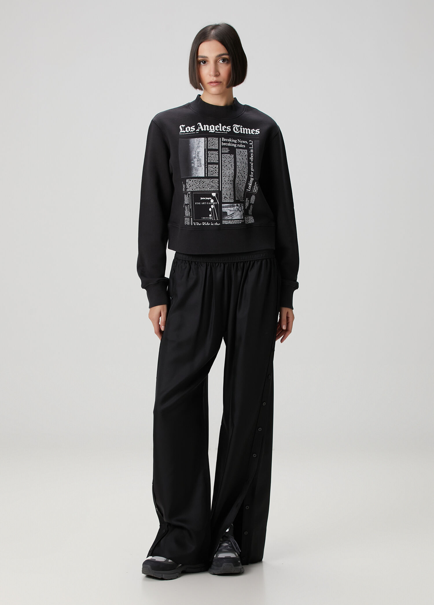 Palm Angels - Siyah Sweatshirt - Siyah