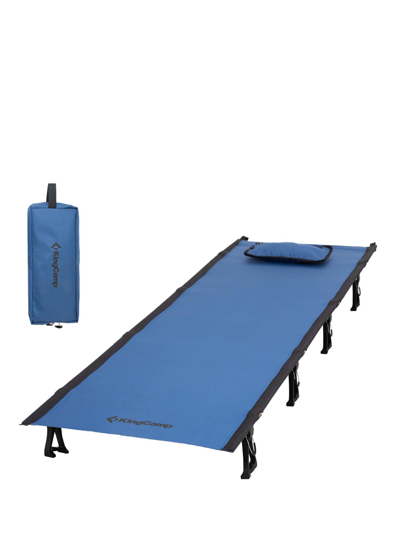 Sequoia Ultralight Blue Black Metal Katlanır Kampet Portatif Yatak