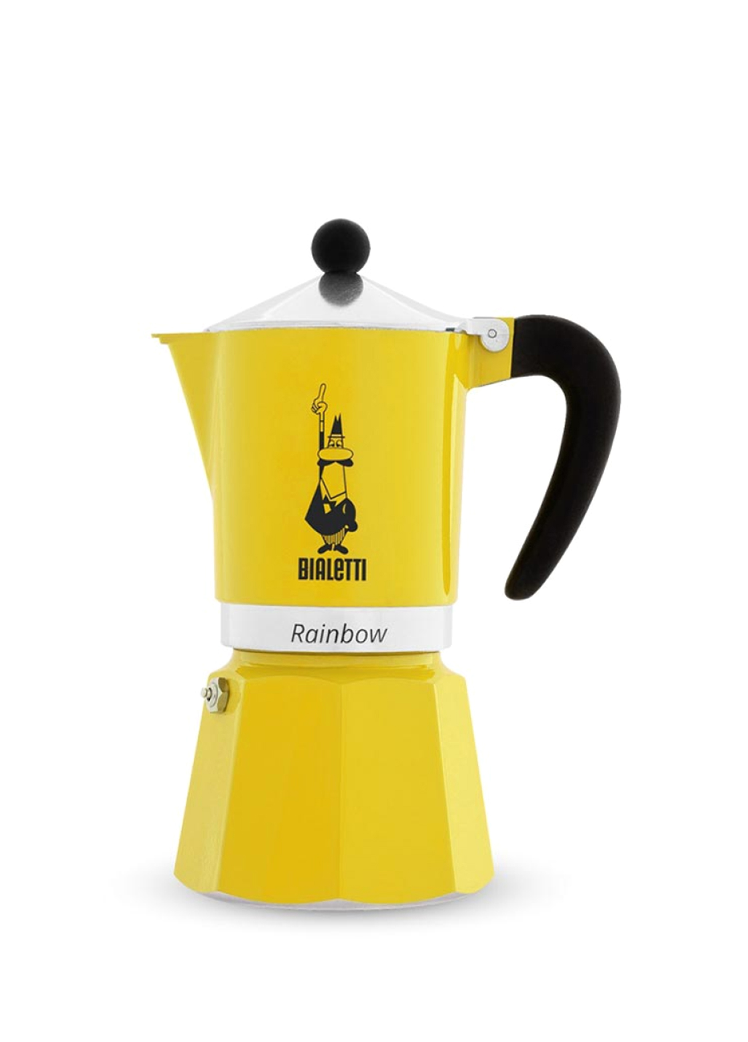 Rainbow Sarı 6 Cup Moka Pot