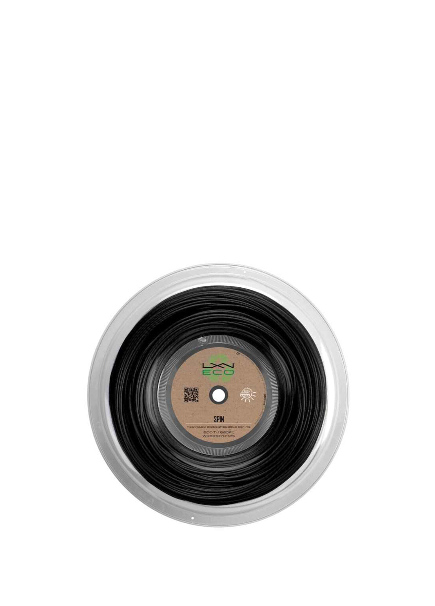 Luxilon Eco Spin 125 Reel 125 Siyah Tenis Raketi Kordajı WR8310701125